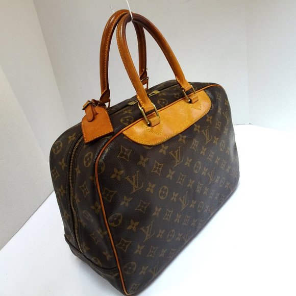 Auth LOUIS VUITTON Deauville Weekend Duffel Bowler - Picture 10 of 15